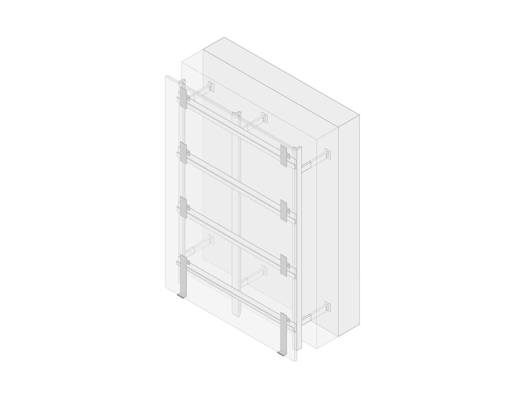 Brackets Fixed on Module