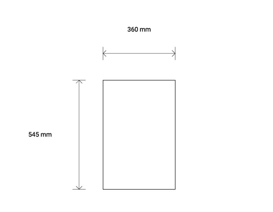 MIR Green Buildings BIPV Puzzle Dimension 730x1100mm