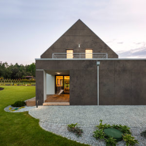 Metal Bronze Facade Application