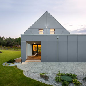 Silver Gray Roof Application