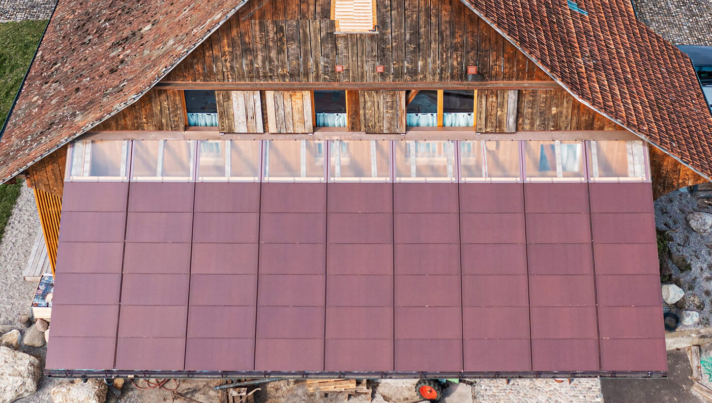 MIR Green Buildings BIPV Roof Tile Application Showcase