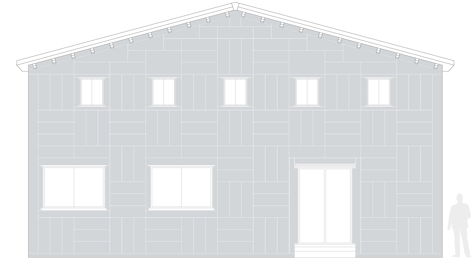 Complete Puzzle House Facade Overview