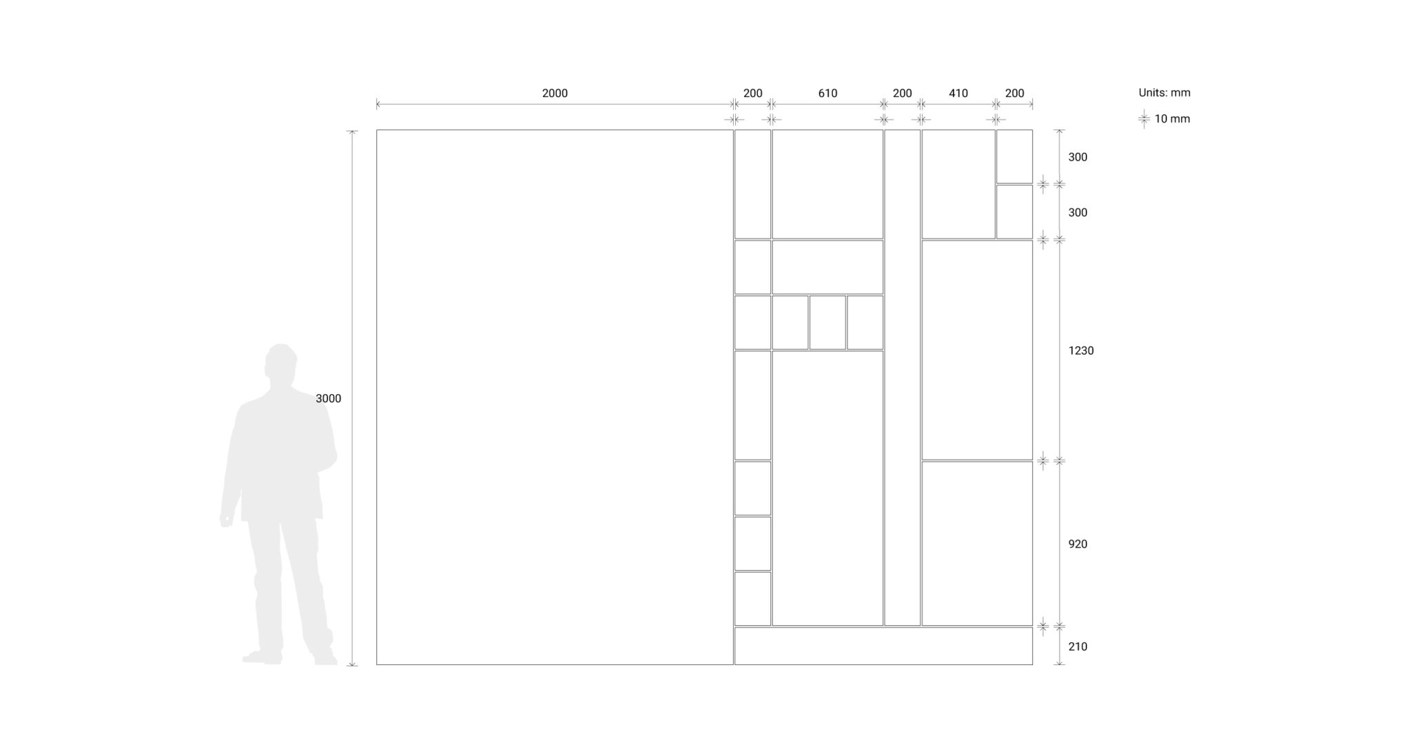MIR Green Buildings BIPV Facade Composition Scale Example
